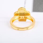 Colestore Van Cleef & Arpels Vintage Alhambra Ring Gold - 5