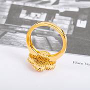 Colestore Van Cleef & Arpels Vintage Alhambra Ring Gold - 3