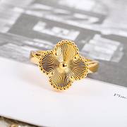 Colestore Van Cleef & Arpels Vintage Alhambra Ring Gold - 4