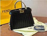 Colestore Fendi Peekaboo Isee U Black Size 25cm - 1