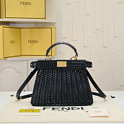 Colestore Fendi Peekaboo Isee U Black Size 25cm - 6