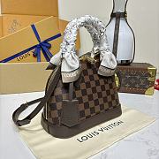 Colestore Louis Vuitton Alma BB Damier Ebene 23.5x11.5x17.5cm - 5