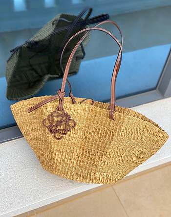 Colestore Loewe Small Shell Basket Bag 22x48x12.5cm