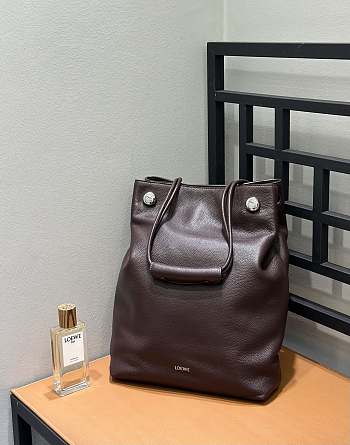 Colestore Loewe Pebble Leather Hobo Bag 27.5x11.5x40cm