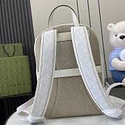 Colestore Gucci Ophidia Medium Backpack white GG Supreme 40x29x14cm - 3