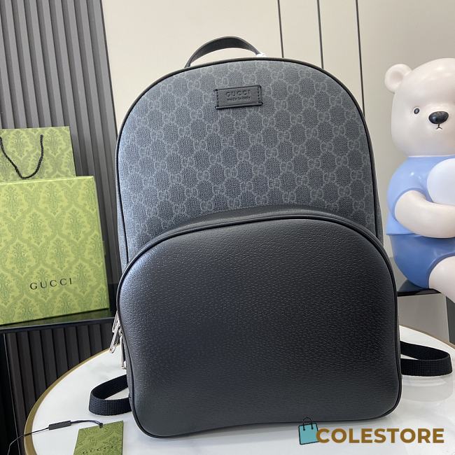 Colestore Gucci Ophidia Medium Backpack black GG Supreme 40x29x14cm - 1