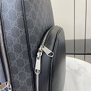Colestore Gucci Ophidia Medium Backpack black GG Supreme 40x29x14cm - 6