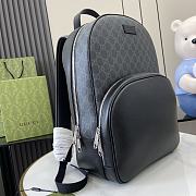 Colestore Gucci Ophidia Medium Backpack black GG Supreme 40x29x14cm - 3