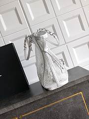 Colestore Chanel Mesh White Tote Bag  30x32x9cm - 5