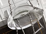 Colestore Chanel Mesh White Tote Bag  30x32x9cm - 4