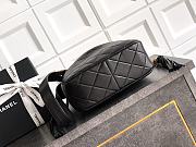 Colestore Chanel 25A Vintage Drawstring Bag Black - 6