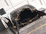 Colestore Chanel 25A Vintage Drawstring Bag Black - 2