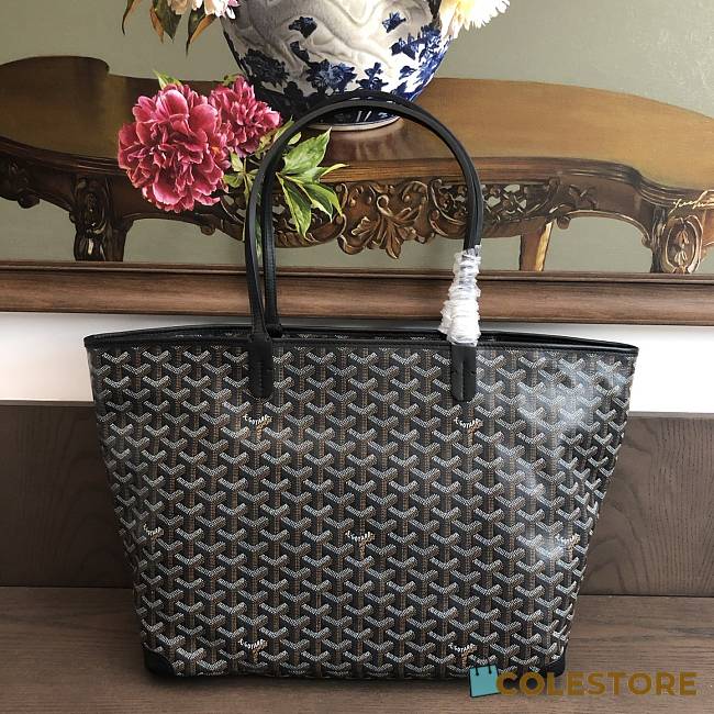 Colestore Goyard Artois MM Bag Black 50x17x30cm - 1