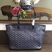 Colestore Goyard Artois MM Bag Navy Blue 50x17x30cm - 1