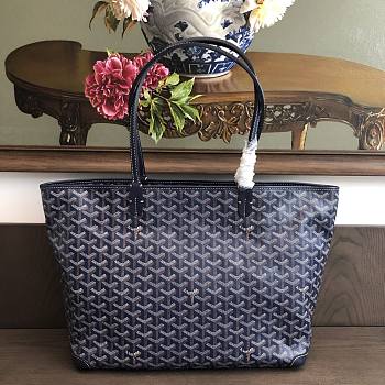Colestore Goyard Artois MM Bag Navy Blue 50x17x30cm