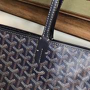Colestore Goyard Artois MM Bag Navy Blue 50x17x30cm - 5