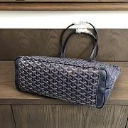 Colestore Goyard Artois MM Bag Navy Blue 50x17x30cm - 4