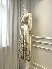 Colestore Camilla Women's Shirred Silk Maxi Dress  - 2