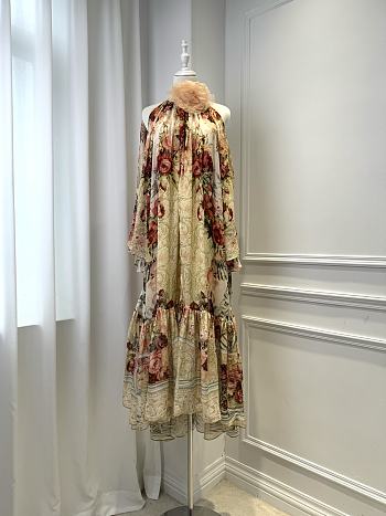 Colestore Camilla The Meet Me At The Majestic Cold Shoulder Long Dress