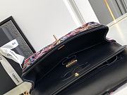Colestore Chanel Multicolor CC Logo Sequin Flap Bag 15.5x25.5x6.5cm - 6