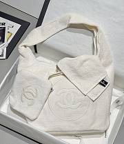 Colestore Chanel Coco Beach 25 Beachwear Set Cotton Ivory 45x60x20cm  - 1