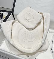 Colestore Chanel Coco Beach 25 Beachwear Set Cotton Ivory 45x60x20cm  - 5