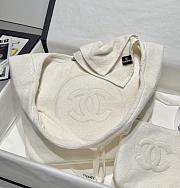 Colestore Chanel Coco Beach 25 Beachwear Set Cotton Ivory 45x60x20cm  - 4
