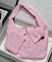 Colestore Chanel Coco Beach 25 Beachwear Set Cotton Pink 45x60x20cm  - 1