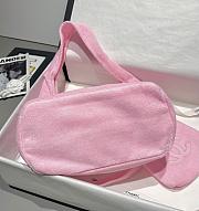 Colestore Chanel Coco Beach 25 Beachwear Set Cotton Pink 45x60x20cm  - 4