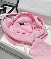 Colestore Chanel Coco Beach 25 Beachwear Set Cotton Pink 45x60x20cm  - 3