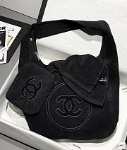Colestore Chanel Coco Beach 25 Beachwear Set Cotton Black 45x60x20cm  - 1
