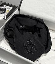 Colestore Chanel Coco Beach 25 Beachwear Set Cotton Black 45x60x20cm  - 3