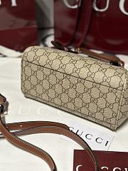 Colestore Gucci GG Emblem Small Top Handle Bag 31x17x12cm - 3