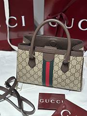 Colestore Gucci Ophidia Small Tote Bag 25.5x18x10.5cm - 6