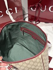 Colestore Gucci Ophidia Medium Tote Bag burgundy 31x24x13cm - 3