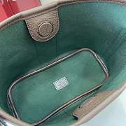 Colestore Gucci Ophidia Medium Shoulder bag in Beige and Brown GG Fabric 23x21x12 - 3