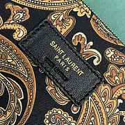 Colestore YSL AMALIA In Silk Twill Navy Multicolor 45x47cm - 3
