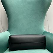 Colestore YSL Saint Laurent Calfskin Large Shopping Tote Black 35x13x28cm - 6