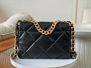 Colestore Chanel AS1161 Tofu Bag Medium Black 30x10x20cm - 6