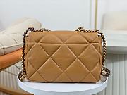 Colestore Chanel AS1161 Tofu Bag Medium Brown 30x10x20cm - 5