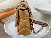 Colestore Chanel AS1161 Tofu Bag Medium Brown 30x10x20cm - 4