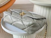 Colestore Chanel AS1161 Tofu Bag Medium Gray 30x10x20cm - 6