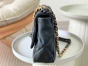 Colestore Chanel AS1161 Tofu Bag Medium Navy Blue 30x10x20cm - 6
