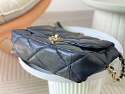 Colestore Chanel AS1161 Tofu Bag Medium Navy Blue 30x10x20cm - 5