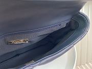 Colestore Chanel AS1161 Tofu Bag Medium Navy Blue 30x10x20cm - 2