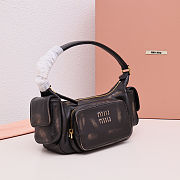 Colestore Miu Miu Pocket Shoulder Bag Brown 21cm  - 6