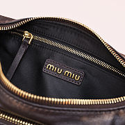 Colestore Miu Miu Pocket Shoulder Bag Brown 21cm  - 2