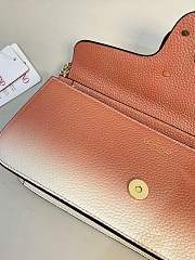 Colestore Valentino Garavani Locò Small Shoulder Bag Washed Pink Gradient  27×13×6cm - 6
