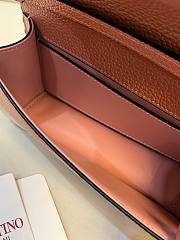 Colestore Valentino Garavani Locò Small Shoulder Bag Washed Pink Gradient  27×13×6cm - 5