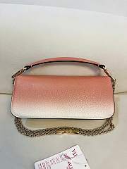 Colestore Valentino Garavani Locò Small Shoulder Bag Washed Pink Gradient  27×13×6cm - 2